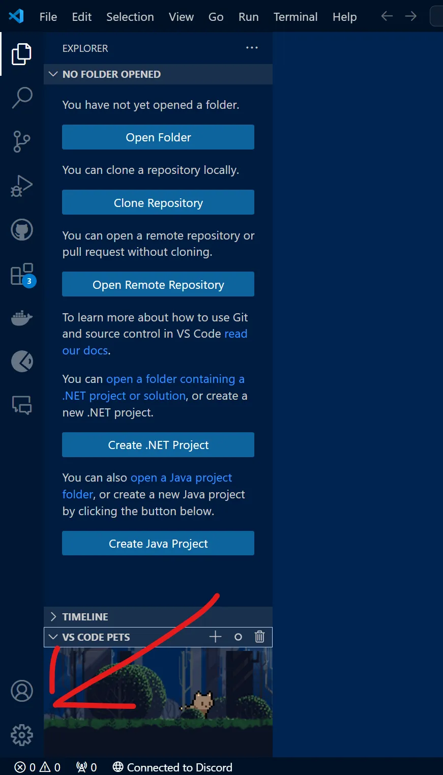 Settings Button